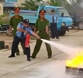 Tập huấn phòng cháy chửa cháy